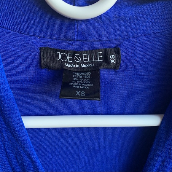 Joe & Elle cobalt blue dress XS - Picture 2 of 4